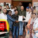 सुकमा धान संग्रहण केंद्र में करोड़ों के धान की बर्बादी और रिकॉर्ड से धान गायब होने के मामले में कांग्रेस ने सौंपा ज्ञापन।